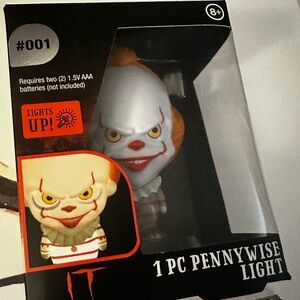 NIB Paladone Horror Series 1 IT Pennywise Night Light Lamp Halloween Figure